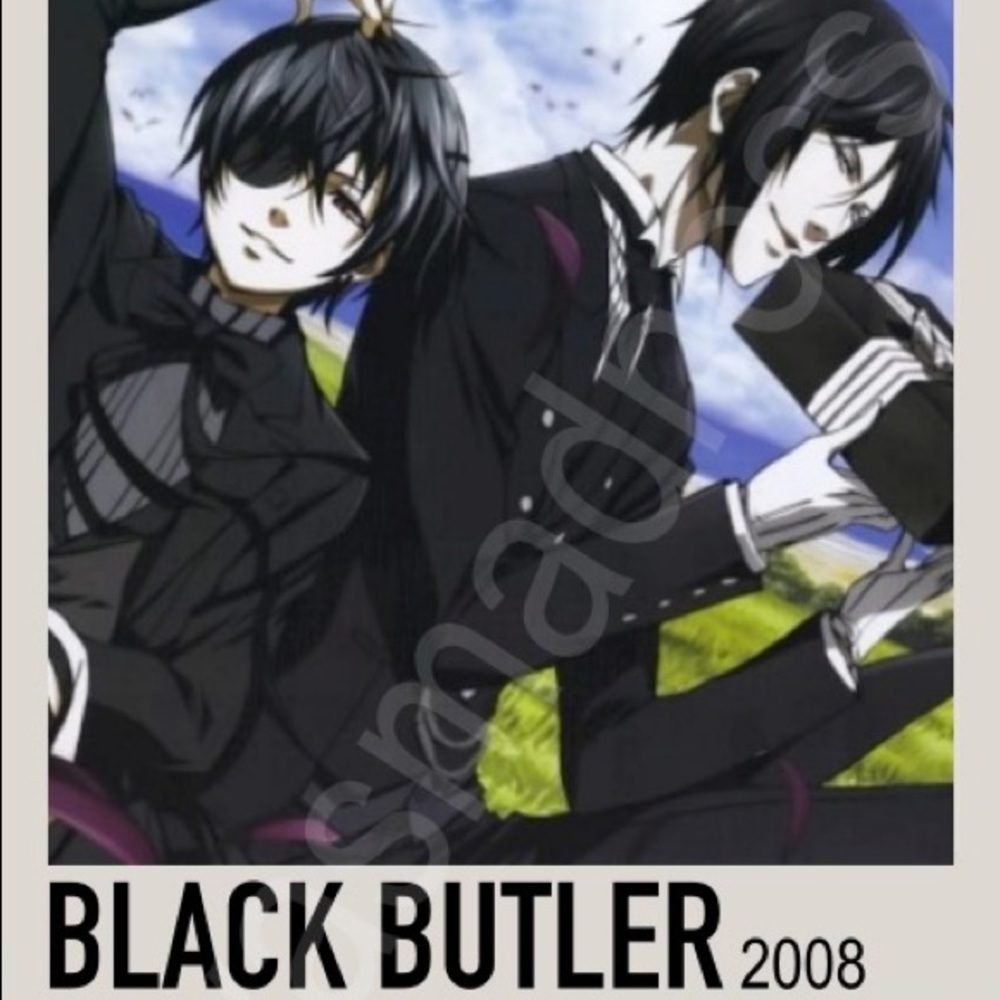 Black Butler Anime Keychain